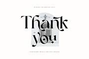 Bagtha Mendoneh Ligature Serif, a Serif Font by Cruzine (Thumbnail 9 of 9)