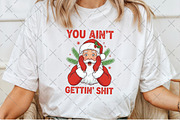 Vintage Santa You Ain't Gettin Shit, an Illustration by Craft Nest (Thumbnail 5 of 6)