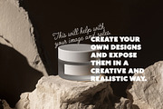 Cosmetic Jar Mockup On Stone, a Packaging Mockup by McLittle Stock (Thumbnail 1 of 4)