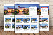 Real Estate Flyer Template, a Flyer Template by Creativenauts (Thumbnail 1 of 4)