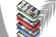 3D iPhone Presentation Mock-Up 08, an iPhone Mockup by Graphicsworld125 (Thumbnail 3 of 8)