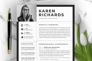 MS Word CV Design 2 Pages Best CV