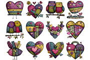 Valentine's Day Love Letter Clipart, a Graphic by CitraGraphics (Thumbnail 4 of 4)