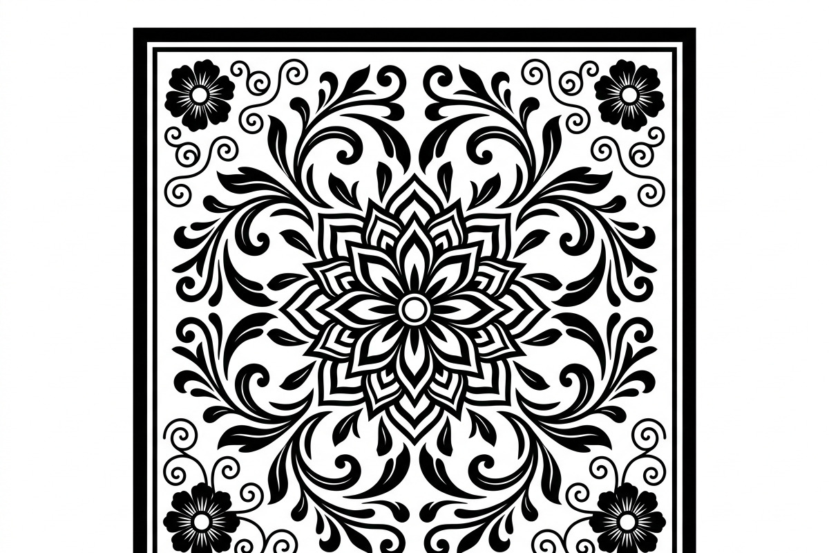 50 Elegant Floral Ornament Bundle, a Decorative Illustration by Amazin_art (Photo 25 of 38)