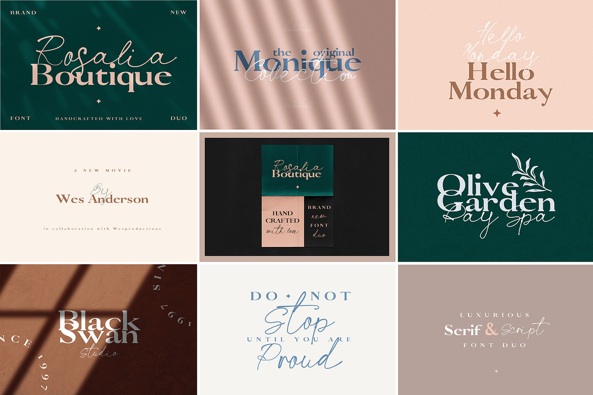 Modern & Elegant Font Bundle, a Script Font by AndrewPixel (Photo 11 of 25)