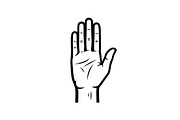 Hand Gesture Vector Icon Bundle, an Illustration by jahid234 (Thumbnail 43 of 52)
