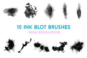 Procreate Ink Blot Brushes Vol 1, a Brush Add-On by The Gypsy Goddess (Thumbnail 2 of 7)