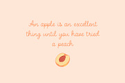Marvelous Peach | handwritten font, a Script Font by Wander Designs (Thumbnail 3 of 5)