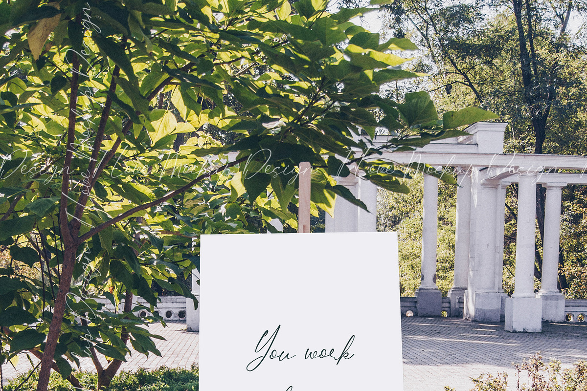 Wellcome 18x24 Sign Mockup, a Product Mockup by ILoveMockupDesign (Photo 10 of 11)