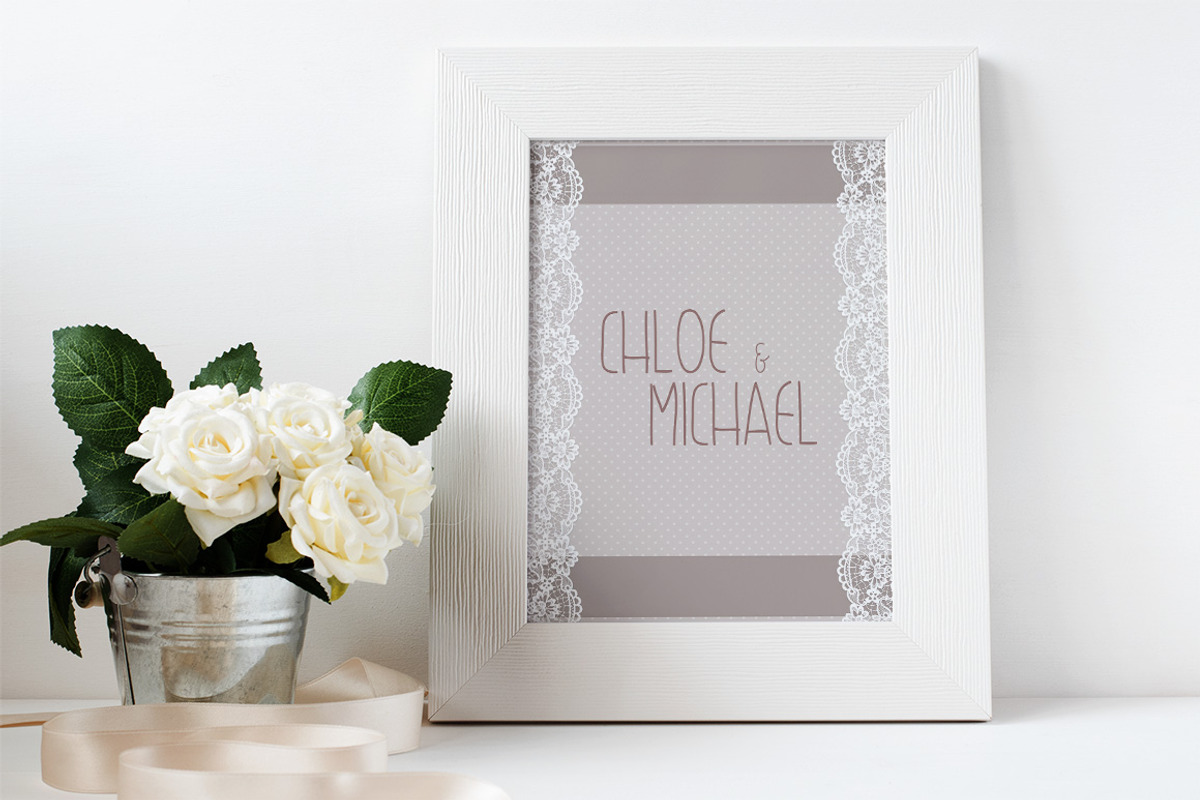 Elegant Wedding Branding Set, an Invitation Template by Elegrad Design Agency (Photo 6 of 12)
