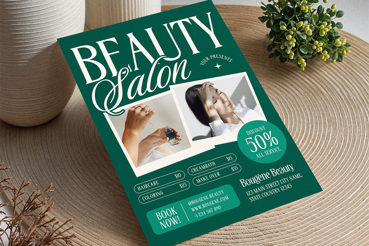 Bougene - Elegant Display Serif Font, a Serif Font by Sekyra Lab (Photo 11 of 11)