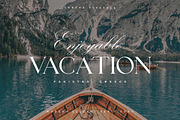 Lanche | Modern Elegant Serif Font, a Serif Font by Pentagonistudio (Thumbnail 9 of 10)