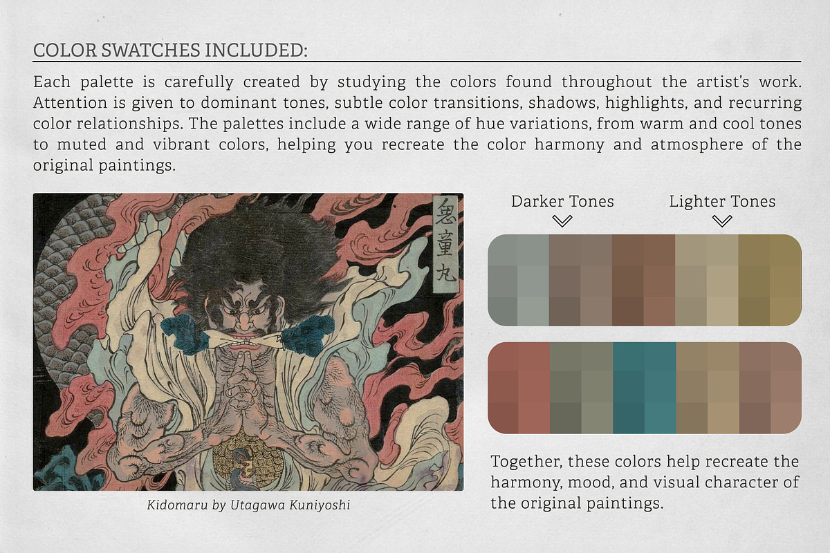 The Yokai Procreate Kit, a Brush Add-On by Digi Life (Photo 6 of 9)