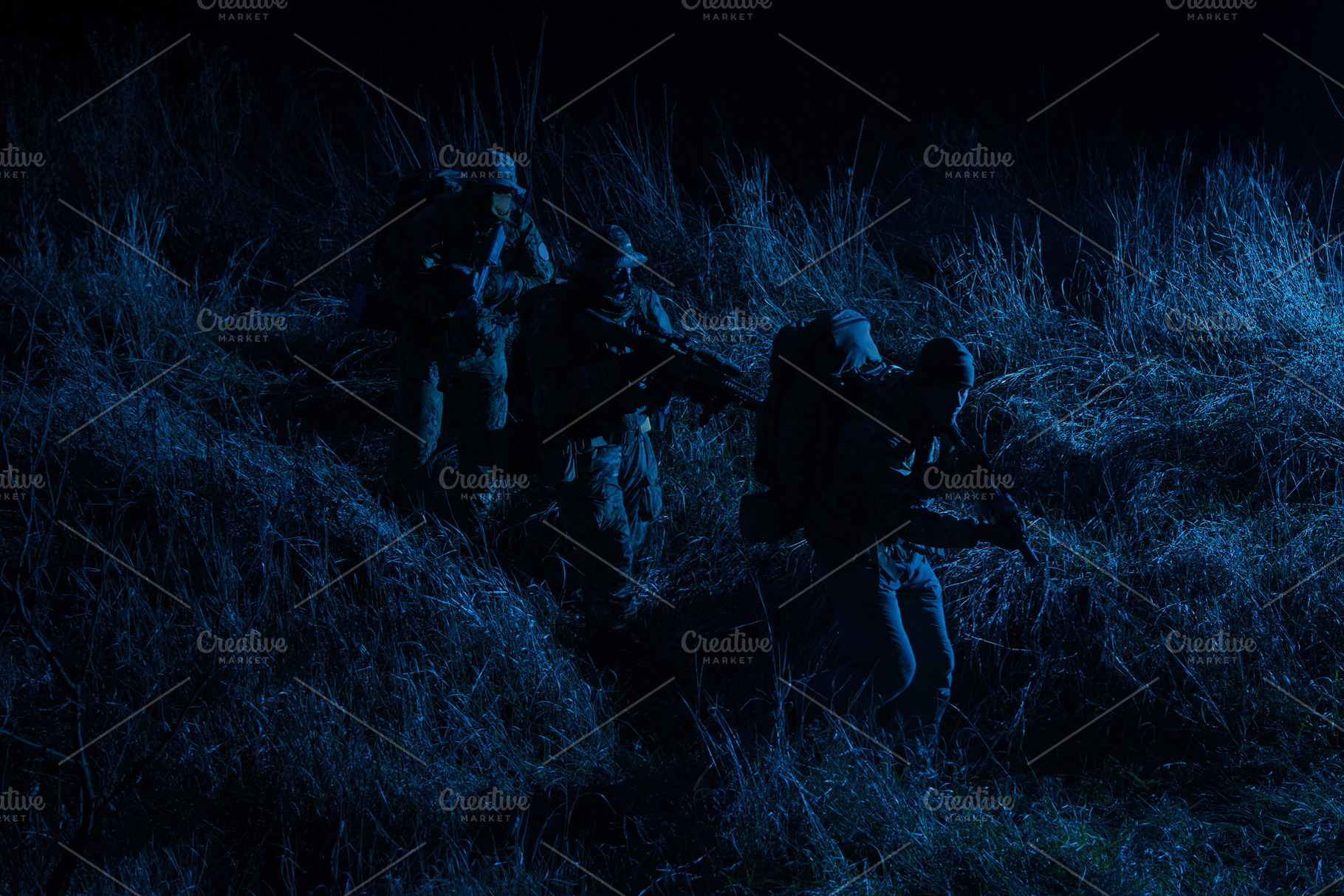 Army tactical group fighters, a Person Photo by Getmilitaryphotos