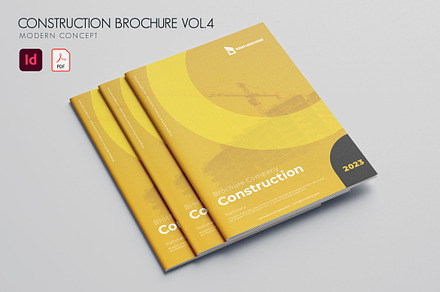 Construction Brochure Vol.4, a Brochure Template by Bewalrus Studio
