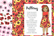 Pretty Poppies Flower Designs, an Illustration by Dizzign (Thumbnail 3 of 5)