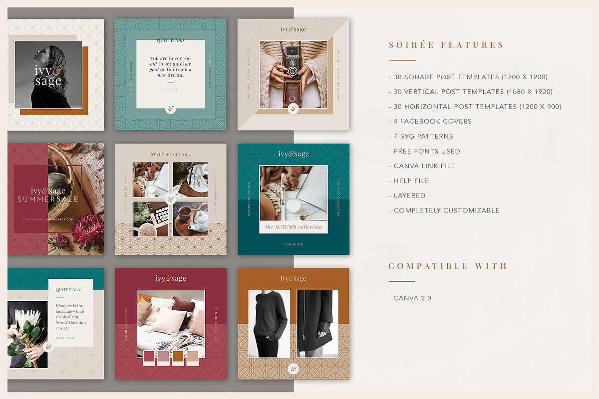 MARIGOLD | Instagram Canva Bundle, a Social Media Template by Marigold Studios (Photo 33 of 48)