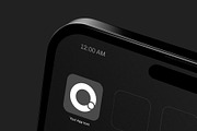 Minimal App Icon Mockup Template, a Mockup by graphypix (Thumbnail 4 of 4)