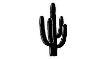 collection desert cactus silhouettes, an Illustration by Amazin_art (Thumbnail 25 of 33)