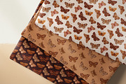 Watercolor Butterflies patterns, a Pattern Graphic by Tiger and Flower (Thumbnail 7 of 17)