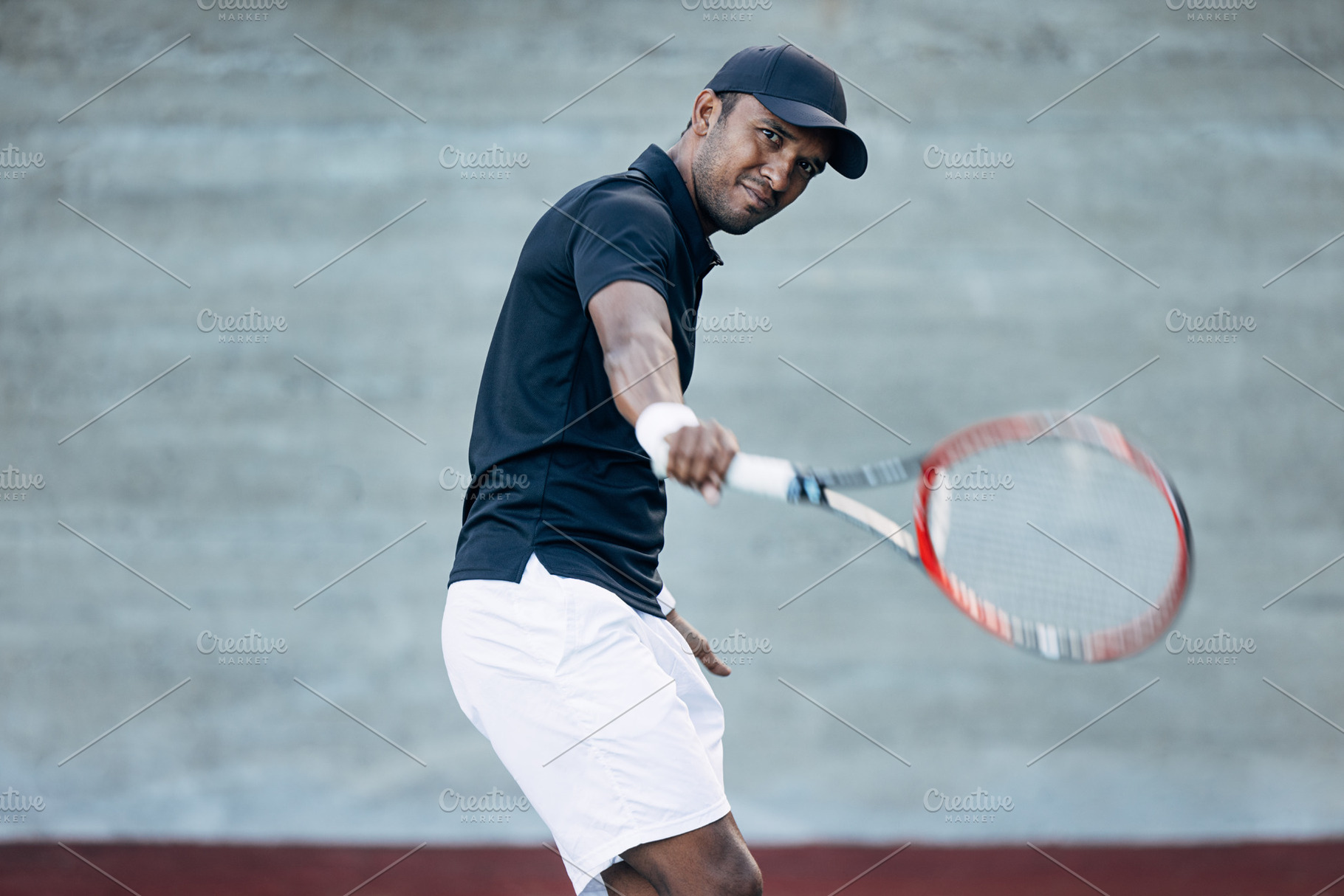 Young tennis player practicing, a Sports & Recreation Photo by Artem Varnitsin