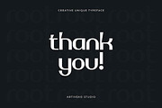 Pageroot – Unique Creative Font, a Sans Serif Font by Artiveko (Thumbnail 8 of 8)