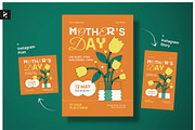 Orange Creative Mothers Day Flyer, a Flyer Template by Neermana (Thumbnail 1 of 4)