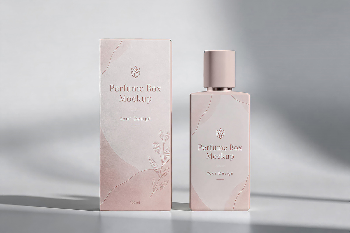 Perfume Box Mockup, a Cups & Container Mockup by Pitchlook.Studio (Photo 2 of 4)