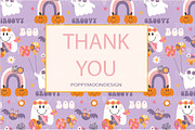 Groovy Ghost set, a Pattern Graphic by Poppymoondesign (Thumbnail 7 of 7)
