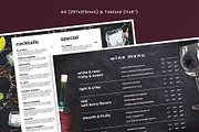 Landscape Restaurant Menu Template, a Flyer Template by BrandPacks (Thumbnail 4 of 4)