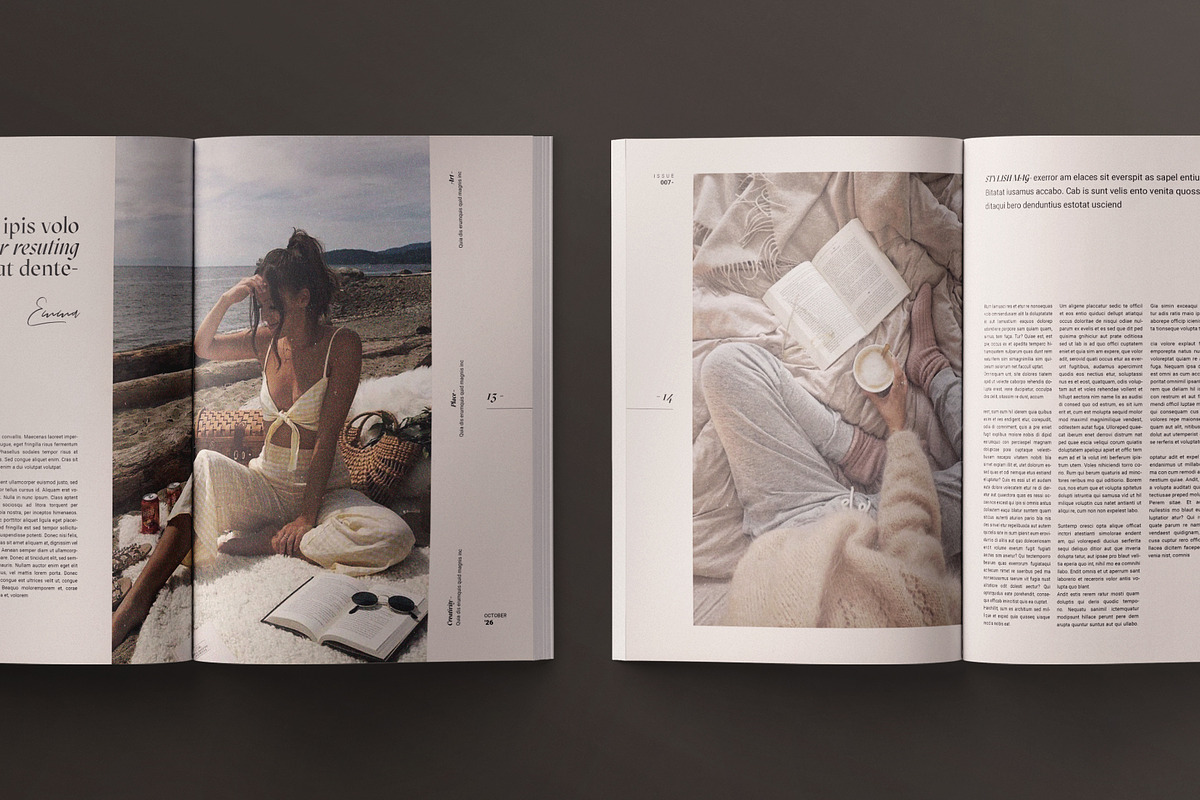 The Lifestyle Magazine Template, a Magazine Template by ArtisanaAura (Photo 7 of 22)