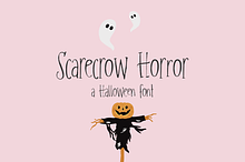 Scarecrow Horror Serif