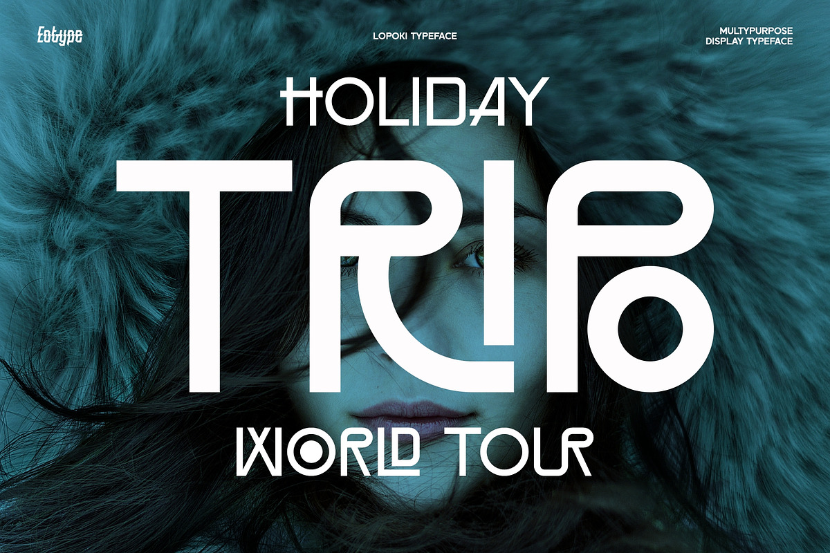 Lopoki, a Sans Serif Font by Eotype Studio (Photo 3 of 12)