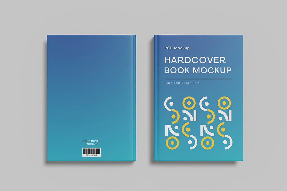 Hard Cover Book Mockup, a Books & Magazine Mockup by SilverStudio77 (Photo 4 of 7)