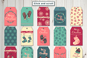 40 Christmas tags, a Pattern Graphic by SomStock (Thumbnail 5 of 5)