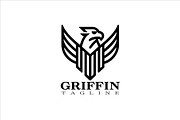 Griffin Logo Design Template, a Branding & Logo Template by Vectorium Studio (Thumbnail 1 of 3)