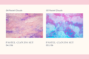 Abstract Backgrounds Pastel Clouds, a Texture Graphic by Olha Kozachenko (Thumbnail 4 of 7)