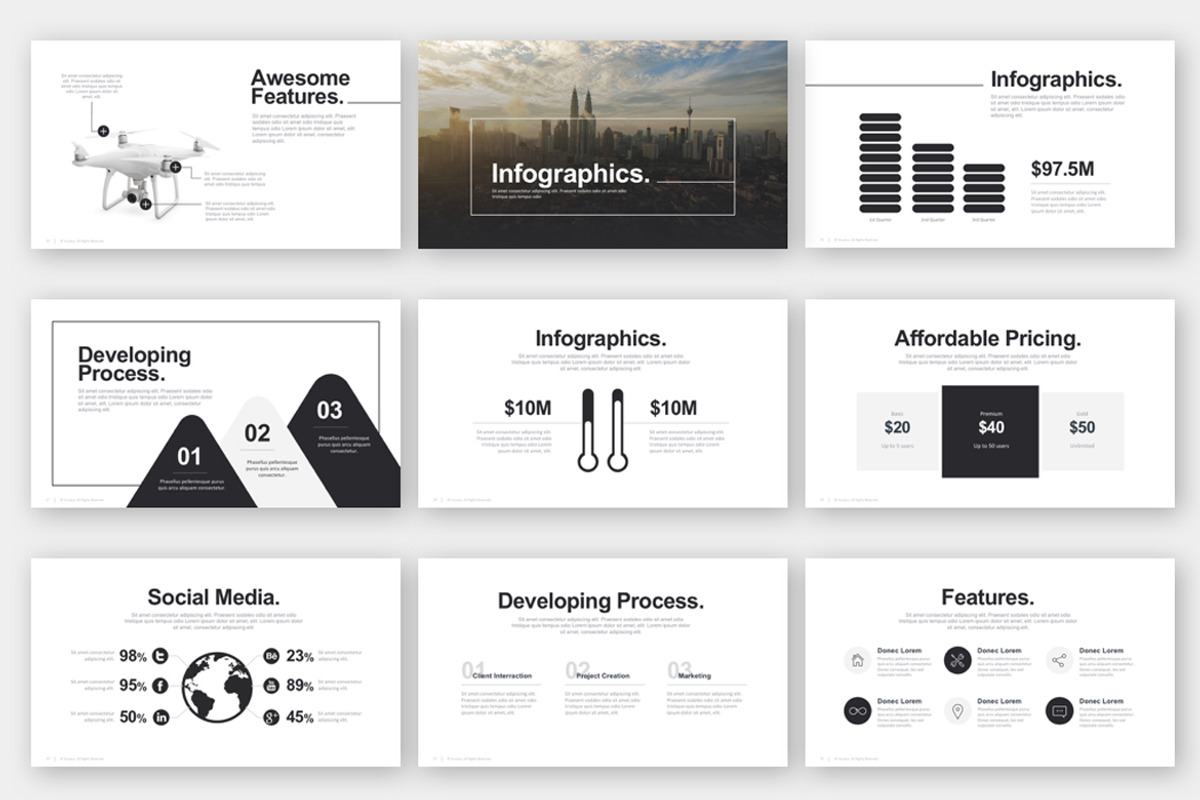 Heyra Keynote Template, a Presentation Template by Vizualus (Photo 4 of 7)