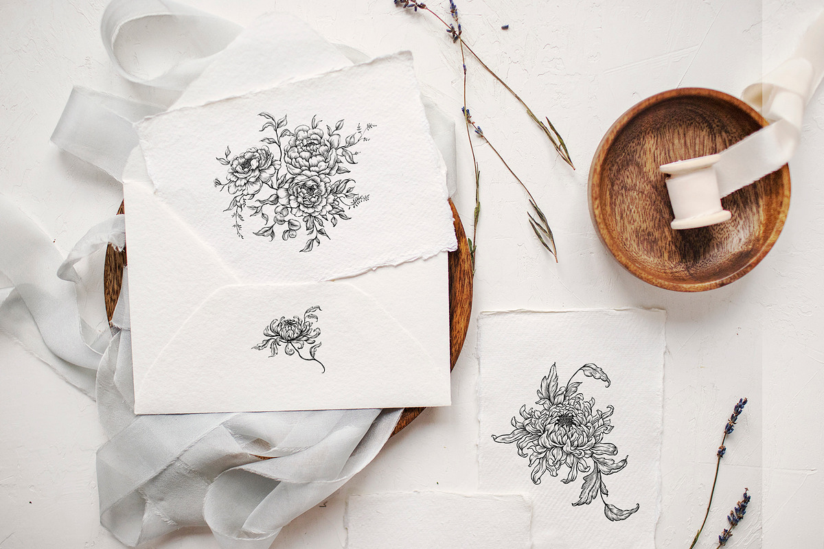 Flower Secret, a Decorative Illustration by Ekaproeka (Photo 8 of 8)