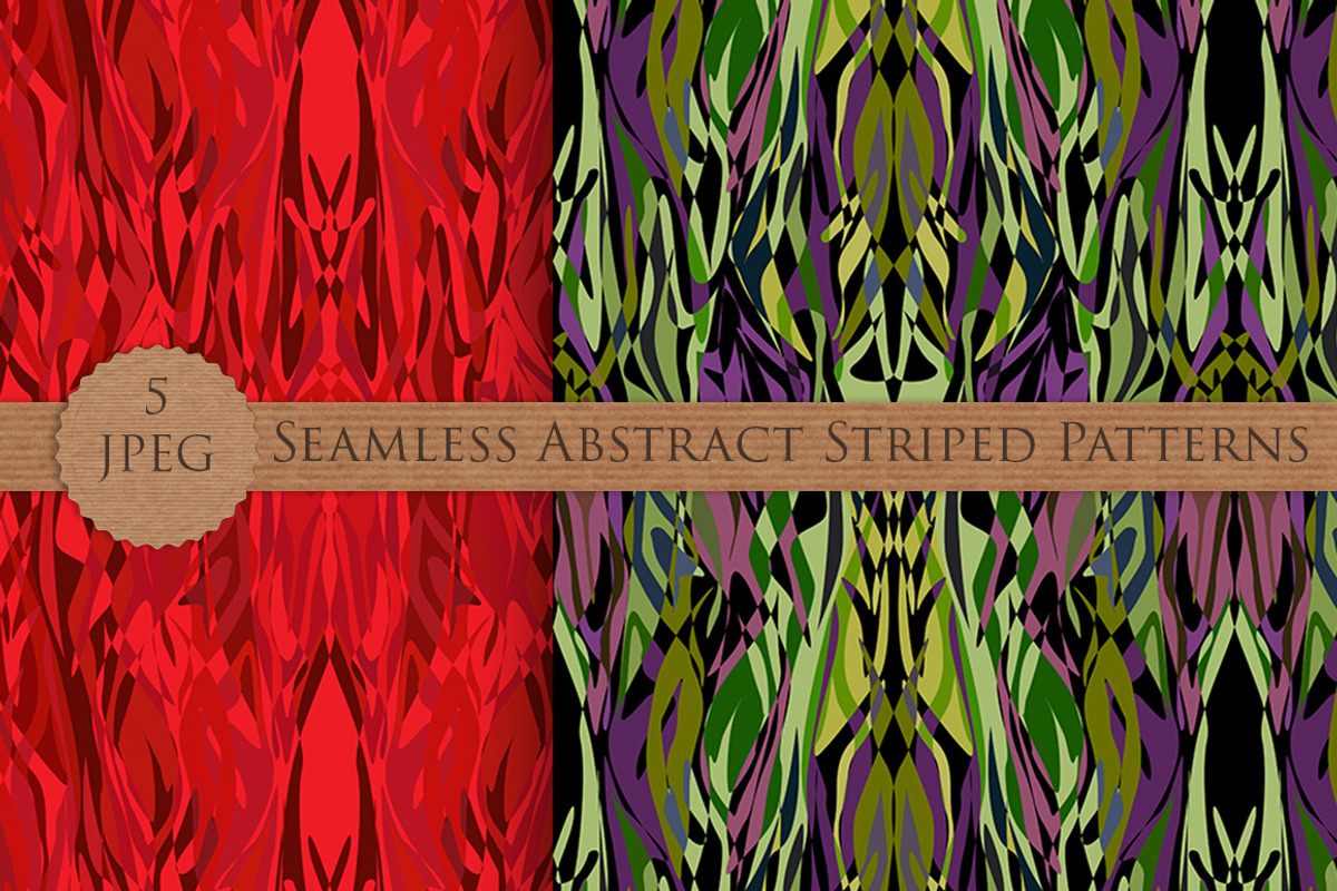 ABSTRACT seamless striped pattern, a Pattern Graphic by Futurel (Photo 2 of 4)