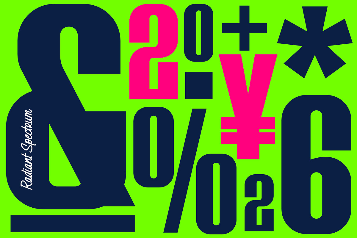 Radiant Spectrum | Font Duo, a Script Font by Lemonthe (Photo 5 of 9)