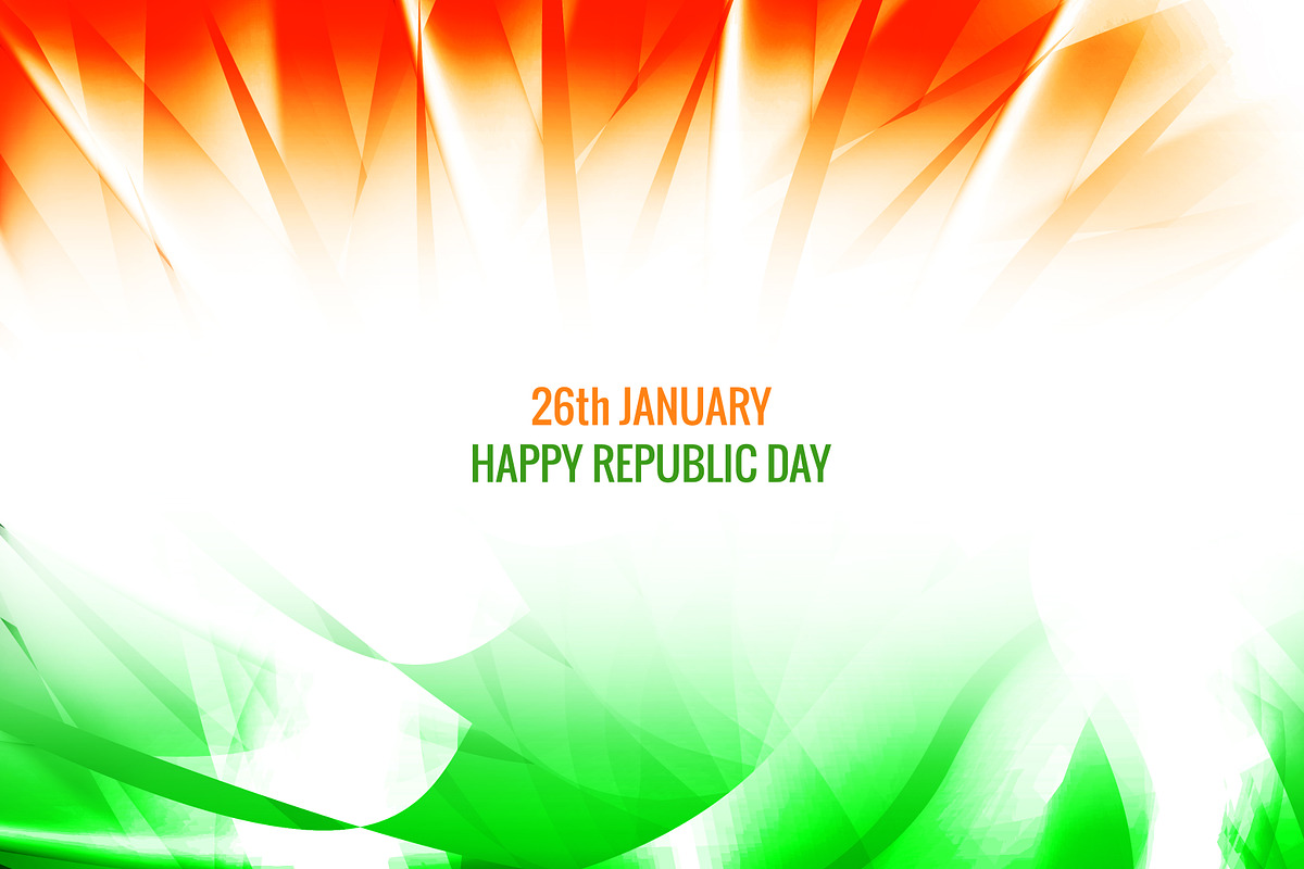 7 Banners of Indian republic day, a Background Graphic by NJ Himel (Photo 6 of 8)