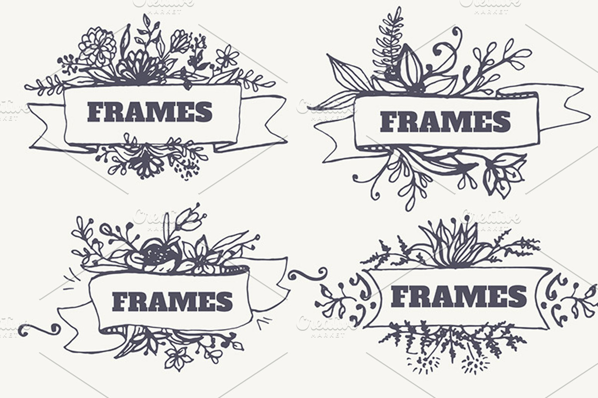 *50* SPRING FRAMES, a Decorative Illustration by ARSCOR (Photo 4 of 9)