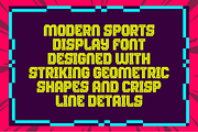 Cubarsi - Sport Jersey Display Font, a Sans Serif Font by Pekotype (Thumbnail 2 of 15)