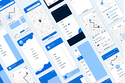 Rakut wireframe kit, a Wireframe Template by flyerittyer (Thumbnail 5 of 6)