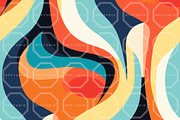 PSYCHEDELIC GROOVE. Seamless Pack, a Pattern Graphic by RefinedFantasyStudio (Thumbnail 8 of 9)