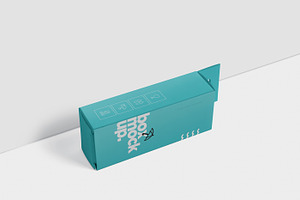 Box Mockup - Medium Rectangle Hanger