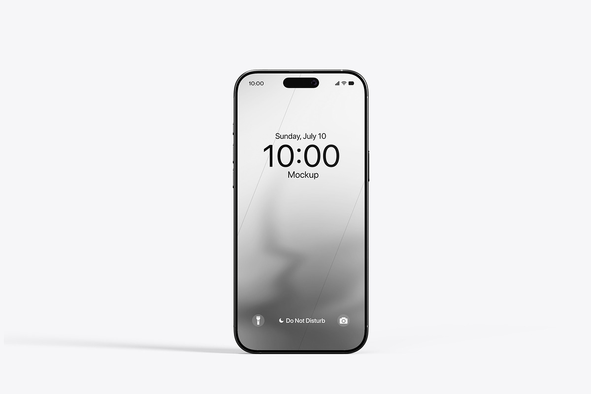 iPhone 16 Pro Mockup, an iPhone Mockup by RamStudio2 (Photo 14 of 17)