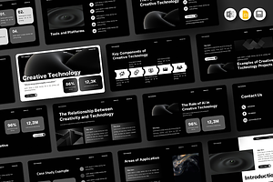 Creative technology - Google Slides, a Presentation Template by Iqsiart Studio