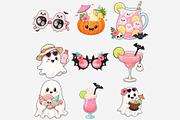Summerween Clipart PNG Bundle, a Seasonal Illustration by Tanya Kart (Thumbnail 8 of 13)
